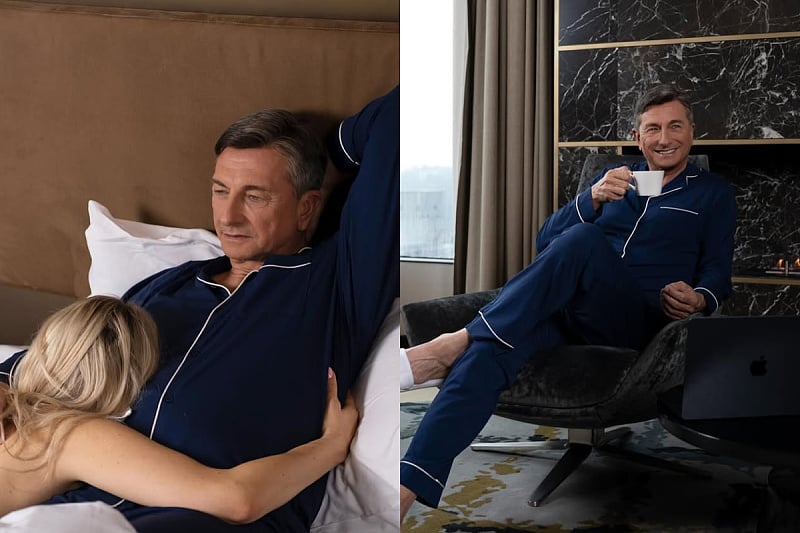 Bivši slovenski predsjednik pozirao u pidžami s plavušom u krevetu: "Ovo je toliko degutantno"